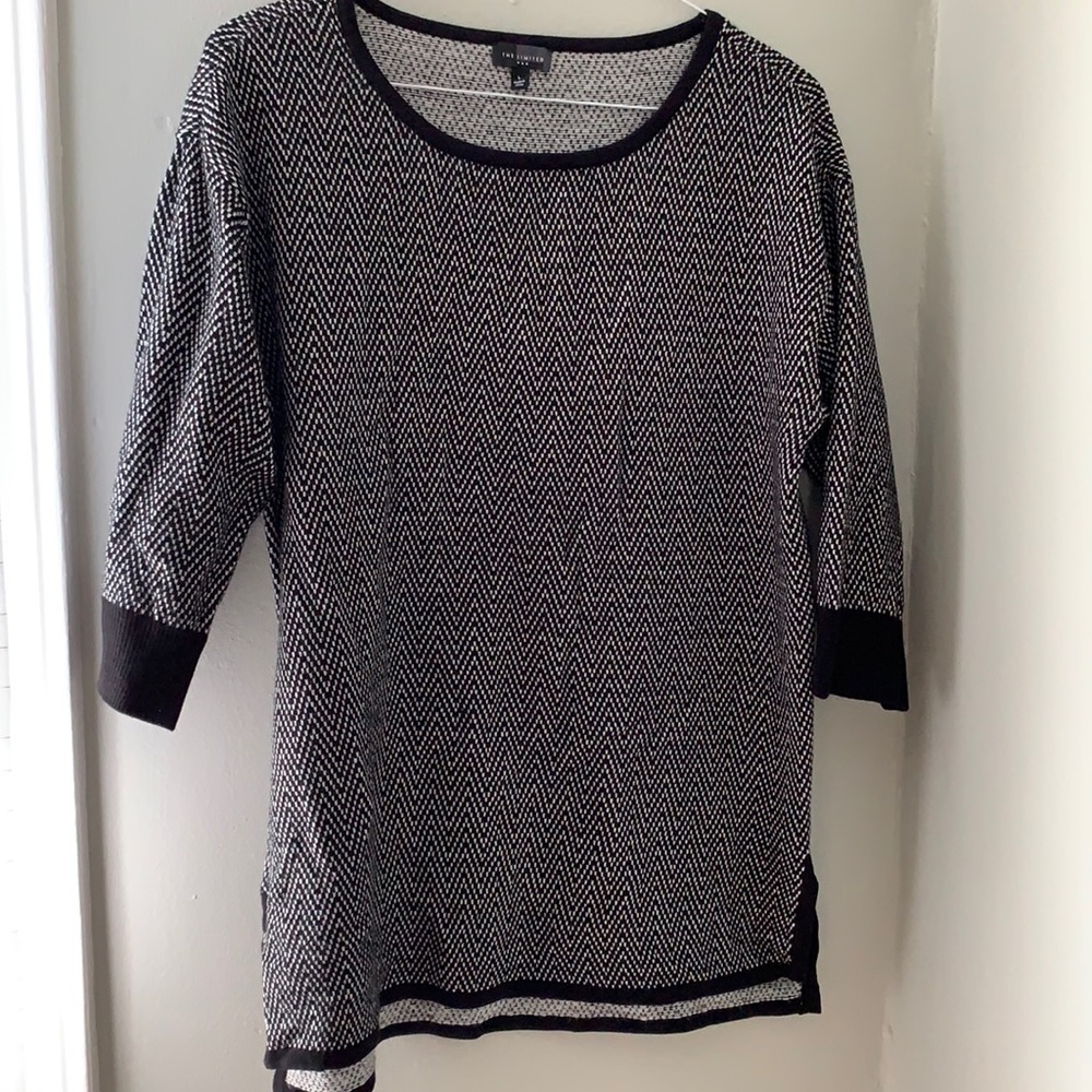 The Limited Herringbone Patterned Tunic